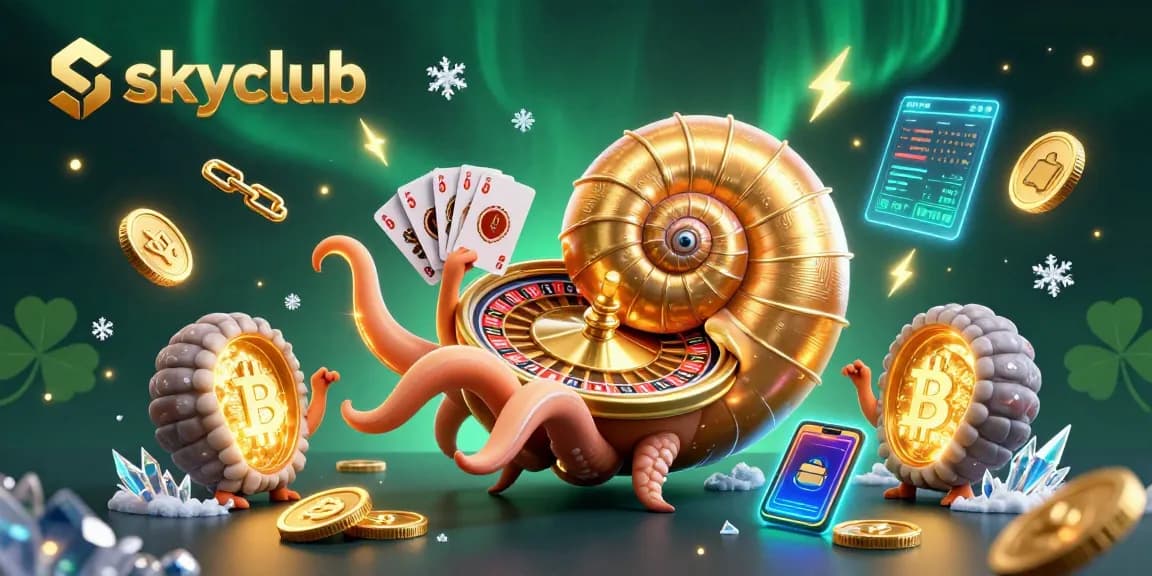 Engage in thrilling gameplay at SkyClub with vibrant 3D casino scenes and interactive elements.