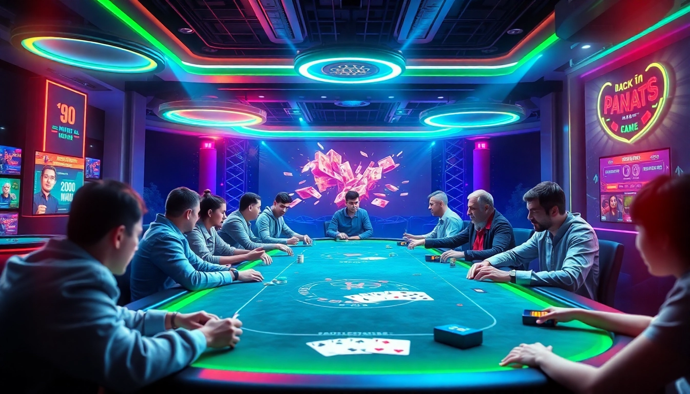 Experience the excitement of game đổi thưởng in a vibrant online casino setting.