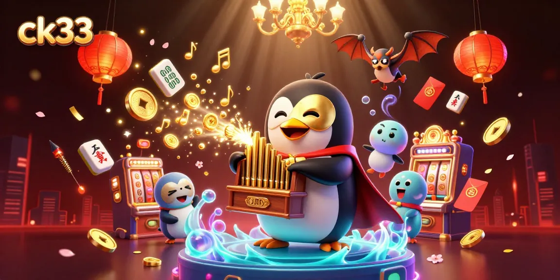Experience ck33 with a vibrant casino scene where characters engage in immersive gaming.