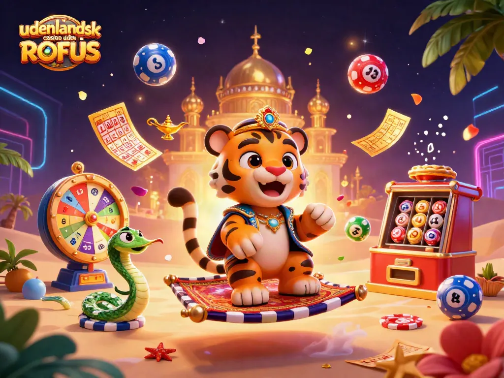 Play at udenlandsk casino uden ROFUS with exciting elements like spinning prizes and magical characters.