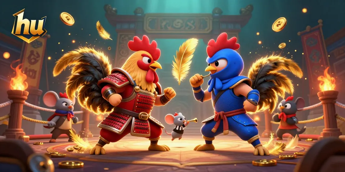 Engage with exciting rooster battles at hu's online gaming platform featuring dynamic action.