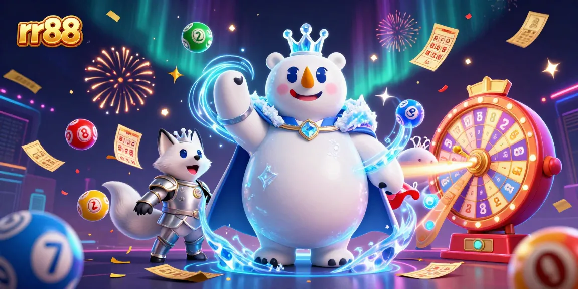 Spin the reels with rr88, showcasing vibrant casino elements in a mystical scene.