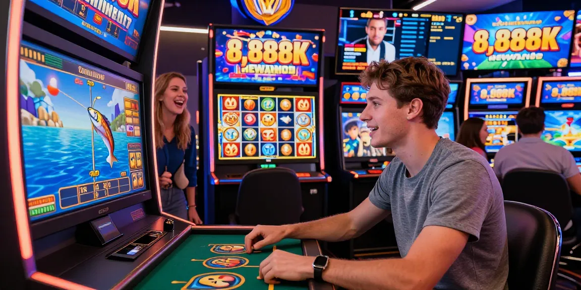 KK55 players enjoying a thrilling online gambling experience with vibrant game visuals and exciting promotions.