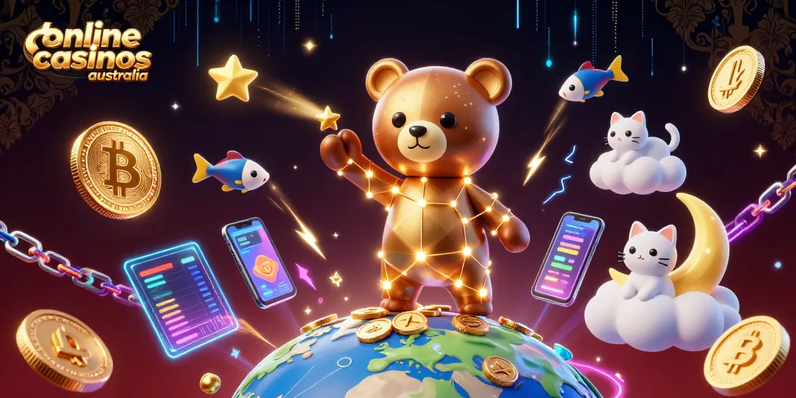 Experience exciting wins at online casinos Australia with vibrant characters and dynamic game elements.