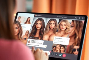 Svenska Snap nudes showcasing vibrant interactions on a trendy online platform with models.