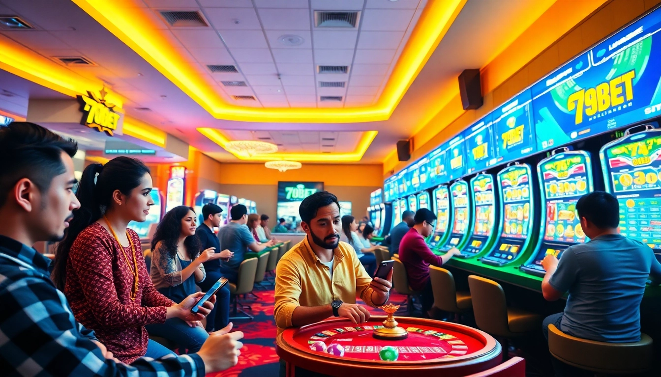 Online gaming scene showcasing 789bet's diverse betting options and user-friendly interface.