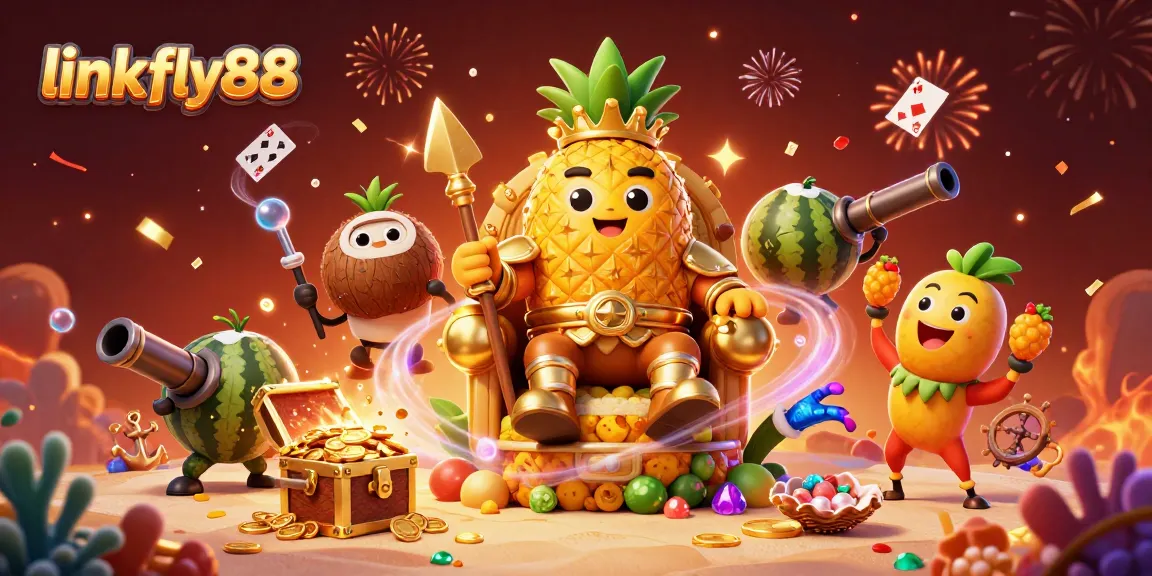 Join the excitement at link fly88, featuring dynamic casino elements and colorful characters.